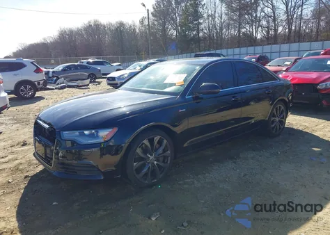 2013 Audi A6 3.0T Premium from USA, damaged, VIN WAUGGAFC9DN069535